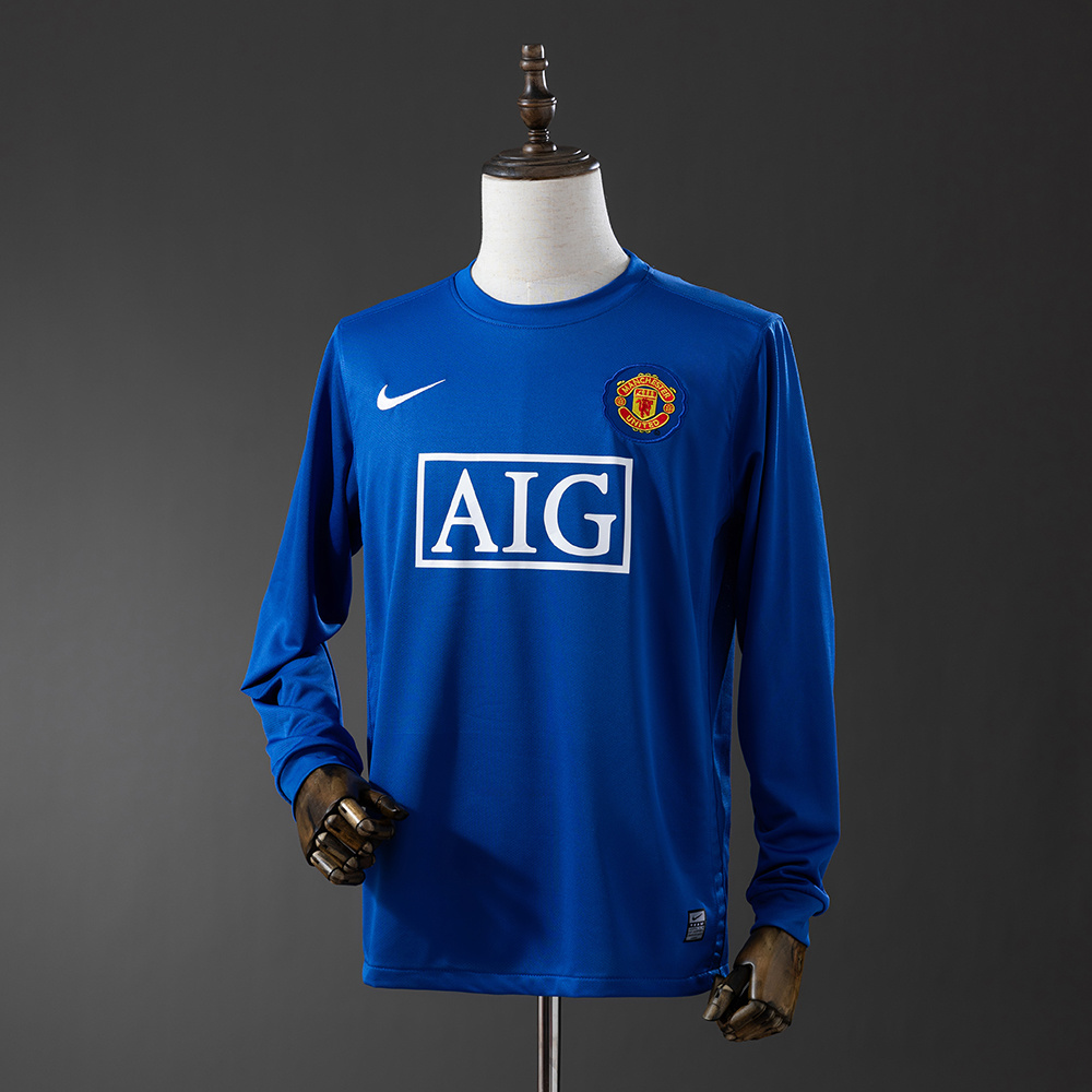 Retro Long Sleeve Manchester United 2008