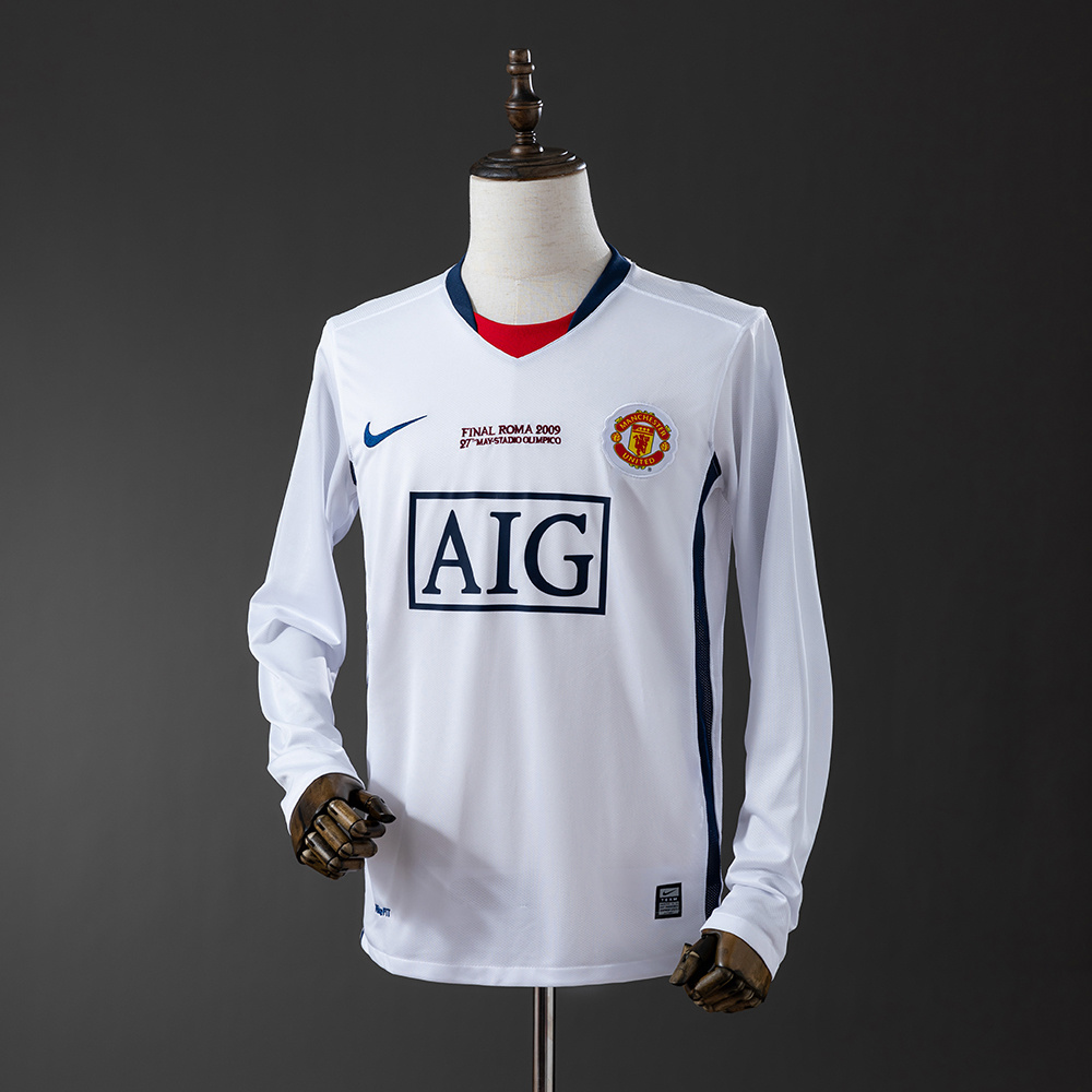 Retro Long Sleeve Manchester United 2008