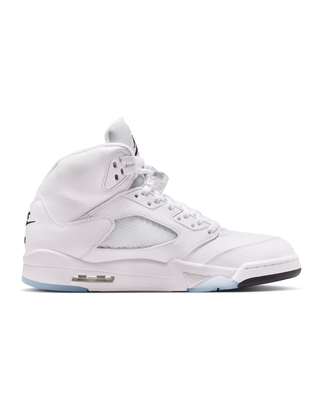 Air Jordan 5 Retro OG White and Metallic Silver - 3