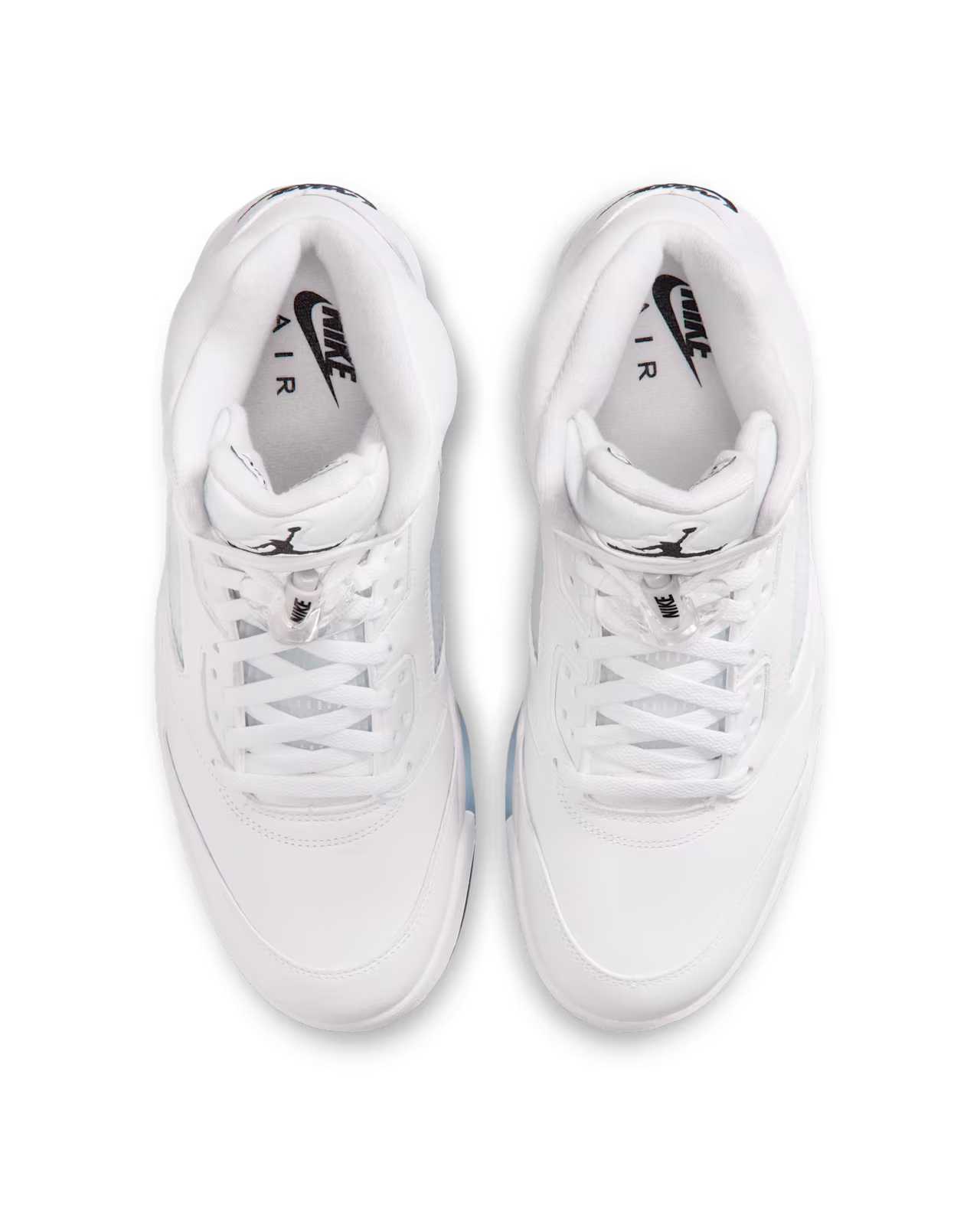 Air Jordan 5 Retro OG White and Metallic Silver - 4
