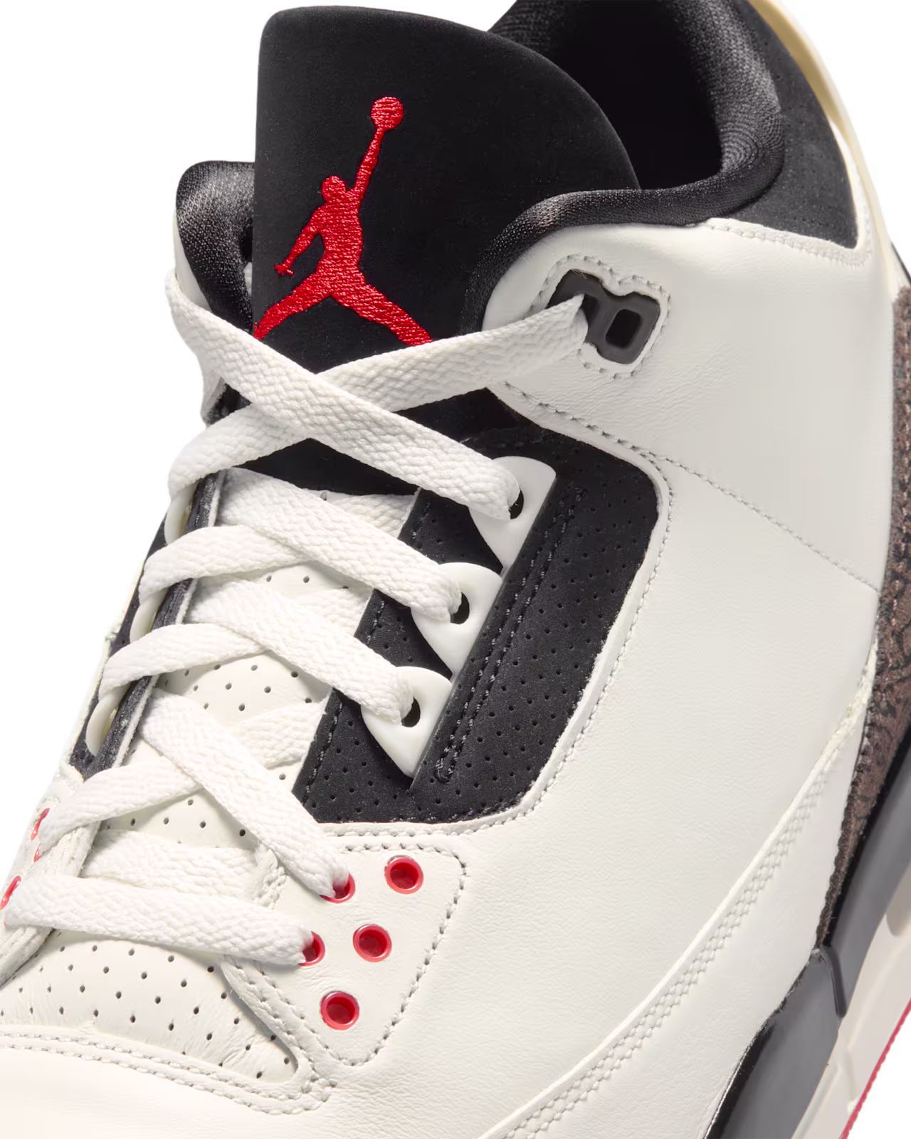 Air Jordan 3 Sail and University Red - 7