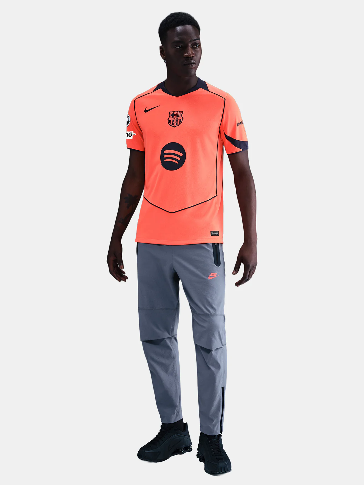 Barcelona Third Laranja 2023-24 - 3