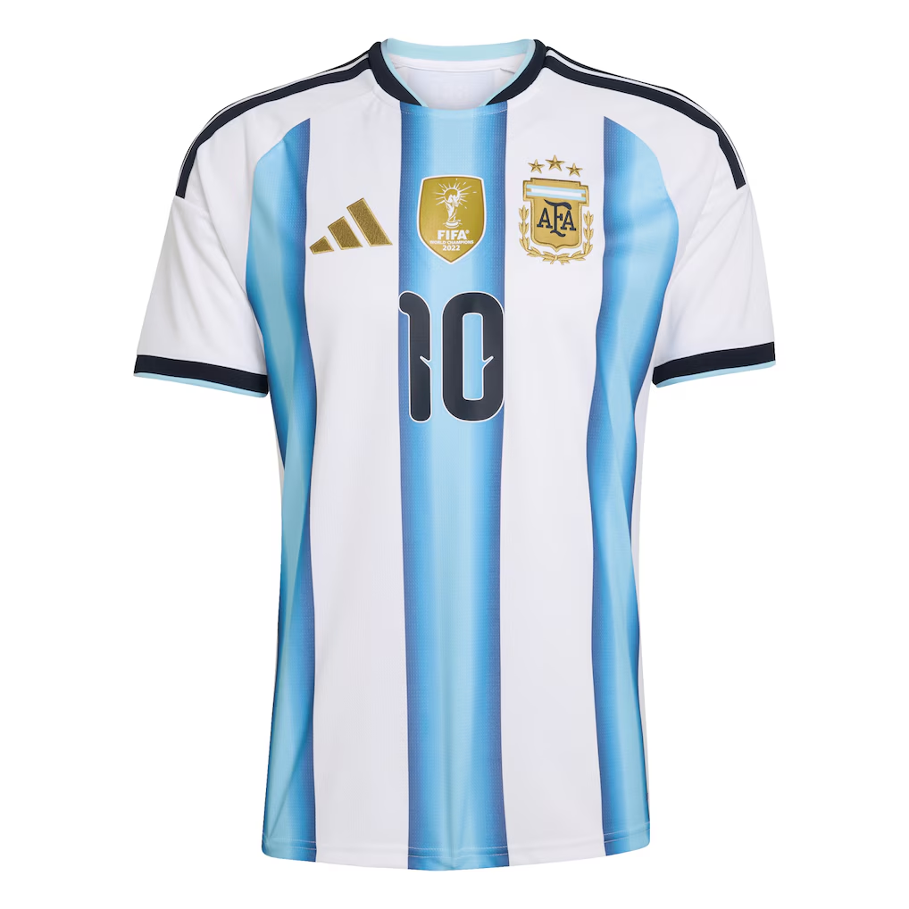 Argentina Home 2022 Copa do Mundo - Messi 10 - 1